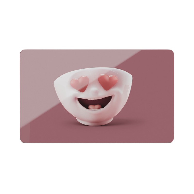 Frühstücksbrettchen "Liebe auf den 1. Blick"