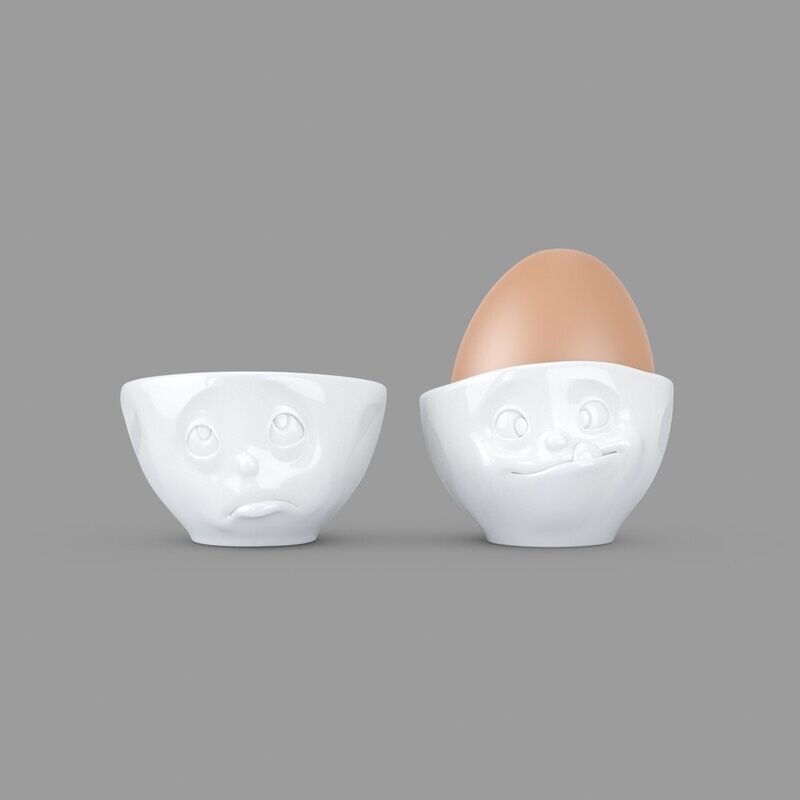 Eierbecher-Set "och bitte/lecker"