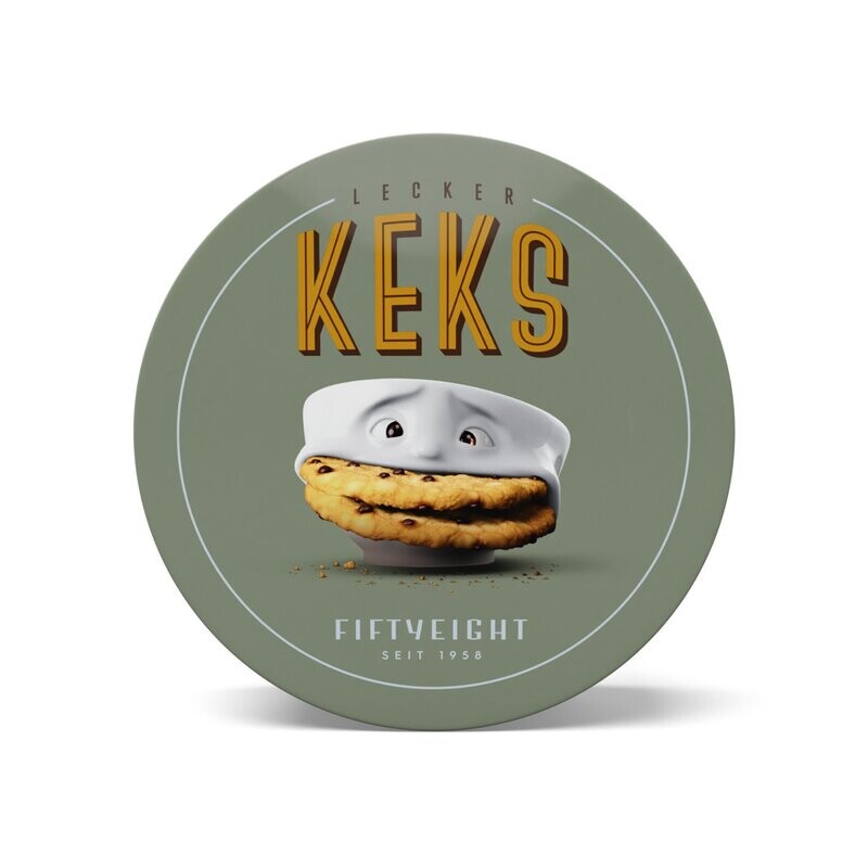 Blechdose "lecker Keks"