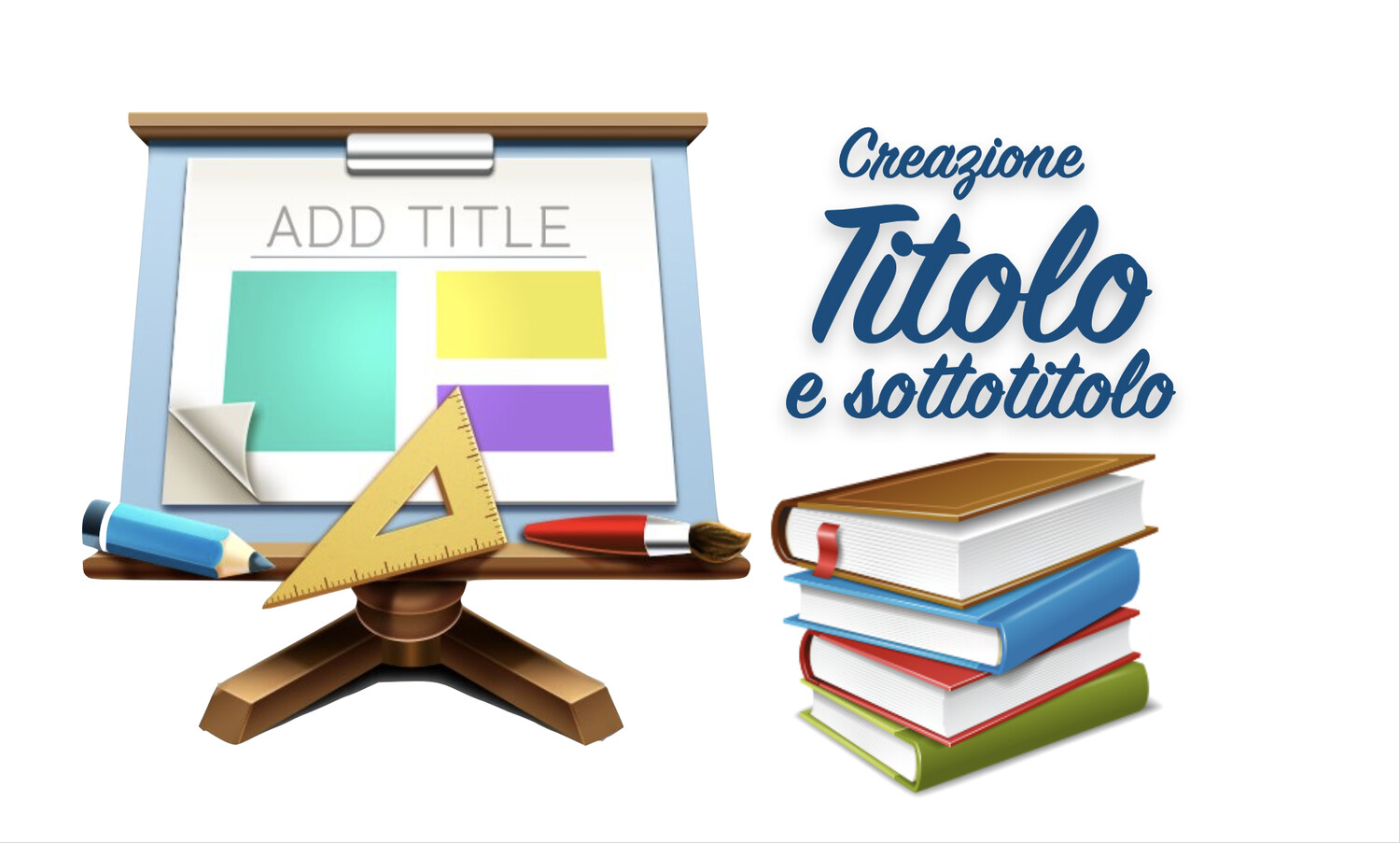 TITOLO E SOTTOTITOLO creazione