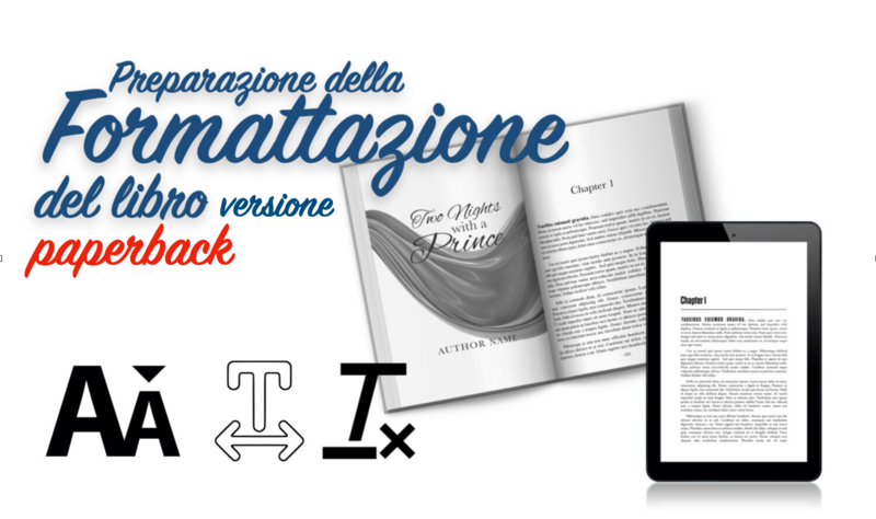 FORMATTAZIONE DEL LIBRO paperback