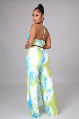 The Distance Halter Pants Set