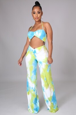 The Distance Halter Pants Set