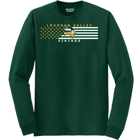 Green Dry Blend Long Sleeve T-Shirt