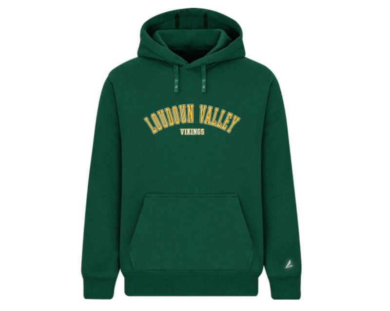 LV Dark Green Fleece Hoodie