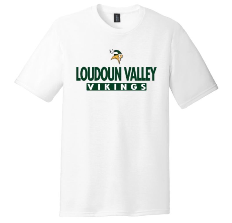 White LV Short Sleeve T-Shirt