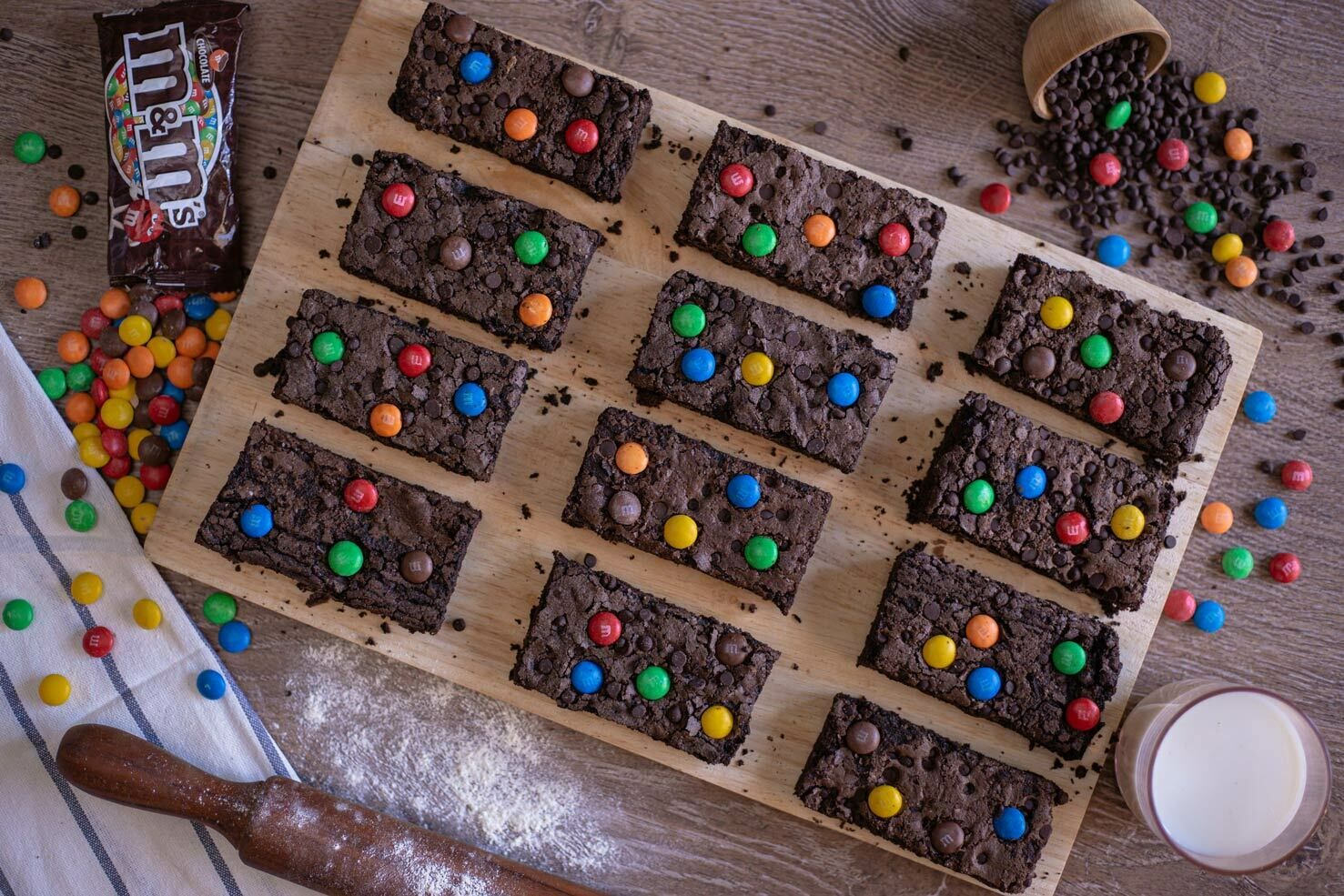 M&M`s Brownies