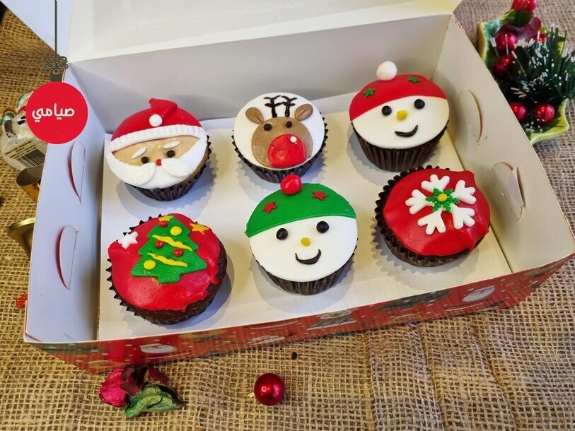 Seyami Christmas Cupcakes