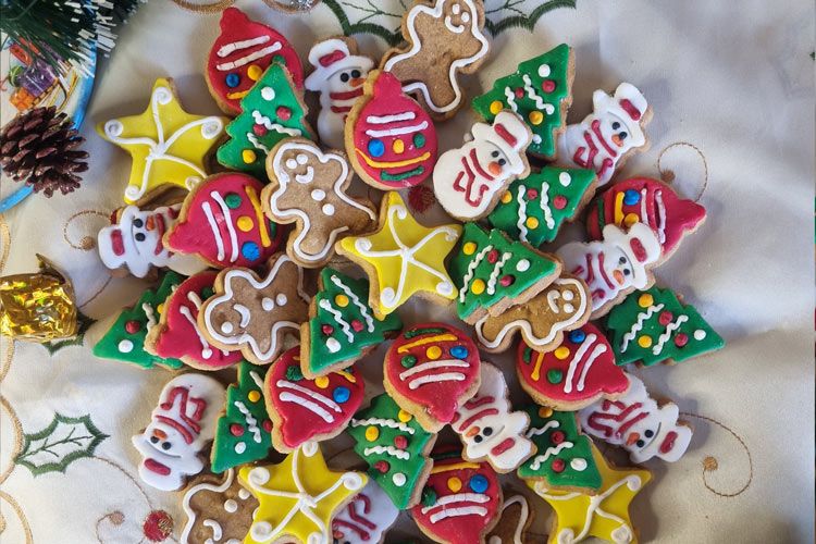 Mini Christmas Cookies (Regular or Seyami)