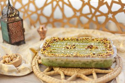 Tres Leches  Pistachio Tray