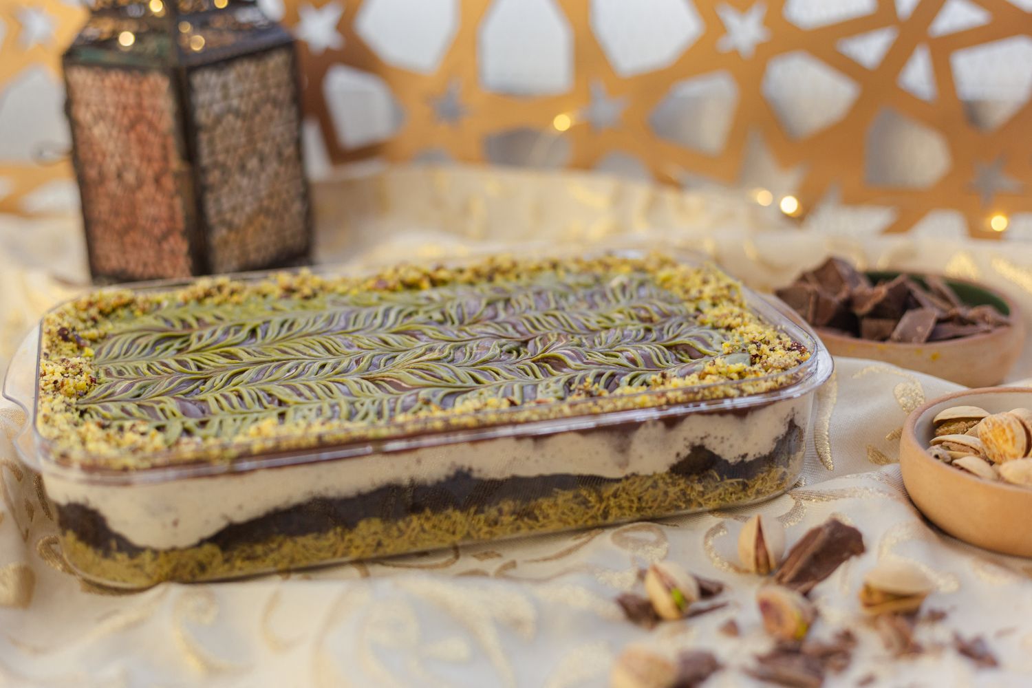 Konafa Pistachio Tray