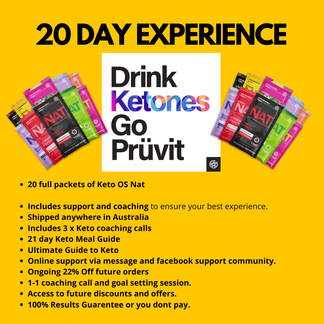 20 day Experience Ketones Challenge