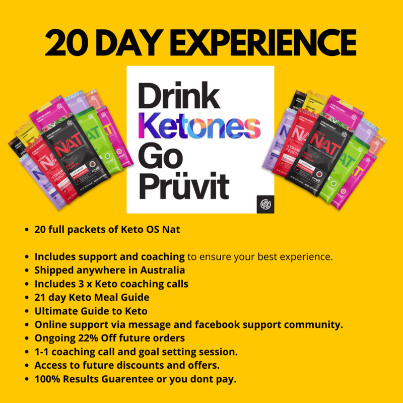 20 day Experience Ketones Challenge