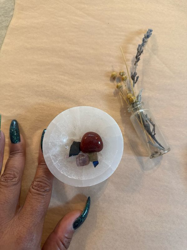 Selenite Charging Bowl