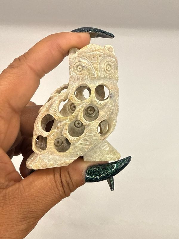 Owl Carved Statue