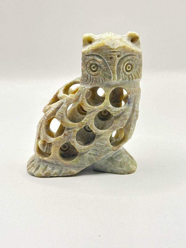Owl Carved Statue