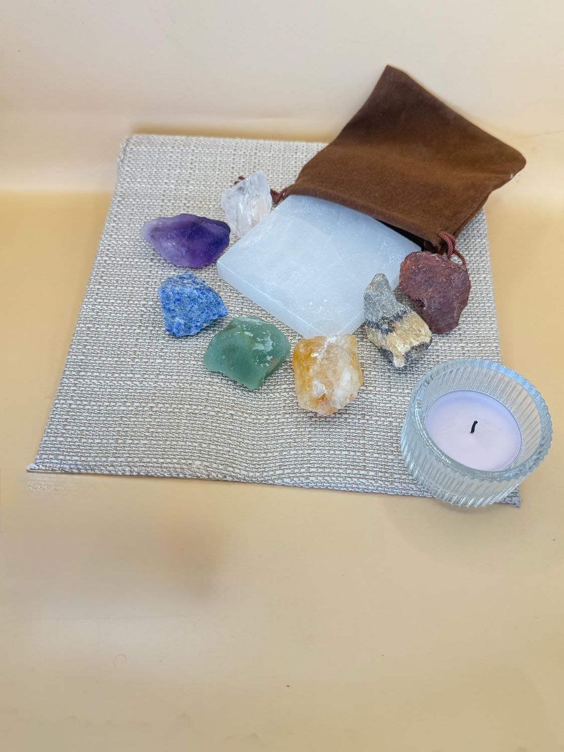 7 Chakra Healing Crystals Set