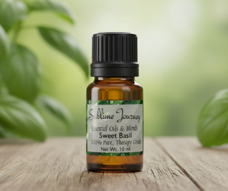 Sweet Basil Essential Oil