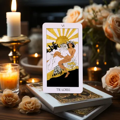 The Golden Path Tarot Cards Deck 78+2 Extra Cards with Guidebook