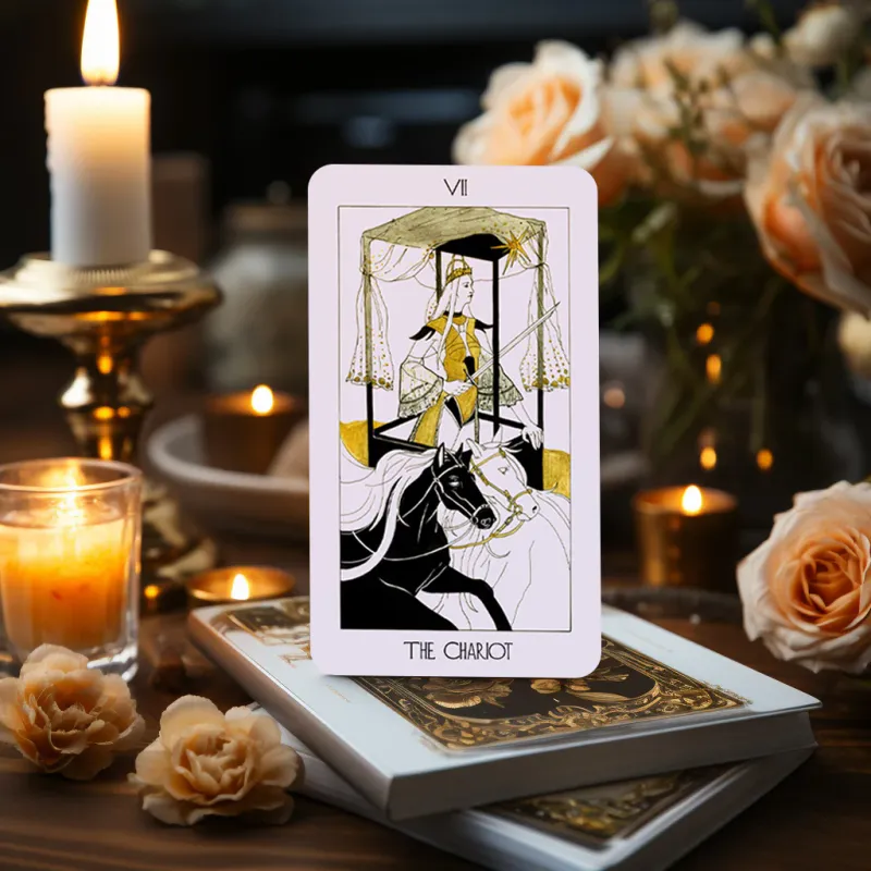 The Golden Path Tarot Cards Deck 78+2 Extra Cards with Guidebook