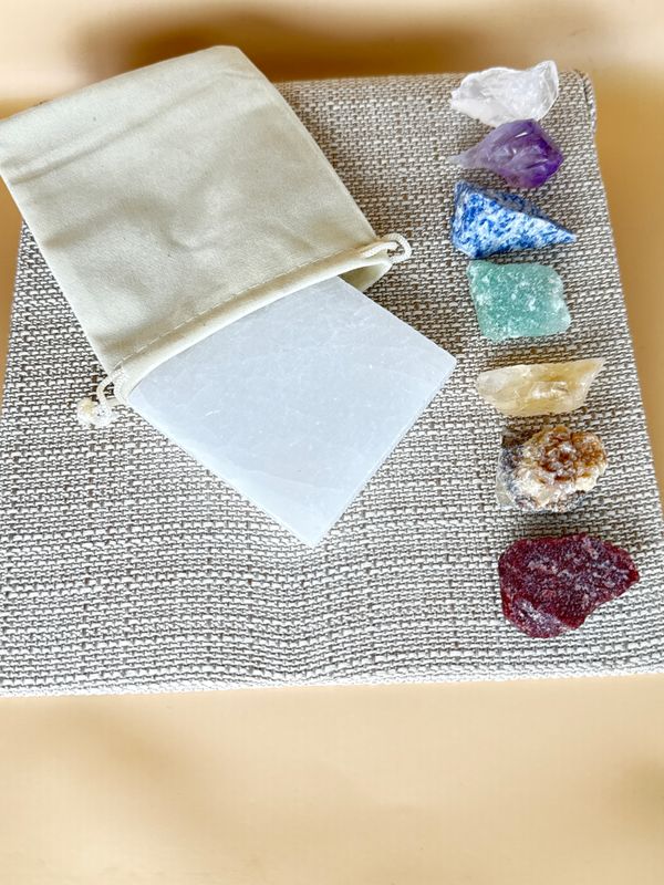 7 Chakra Healing Crystals Set