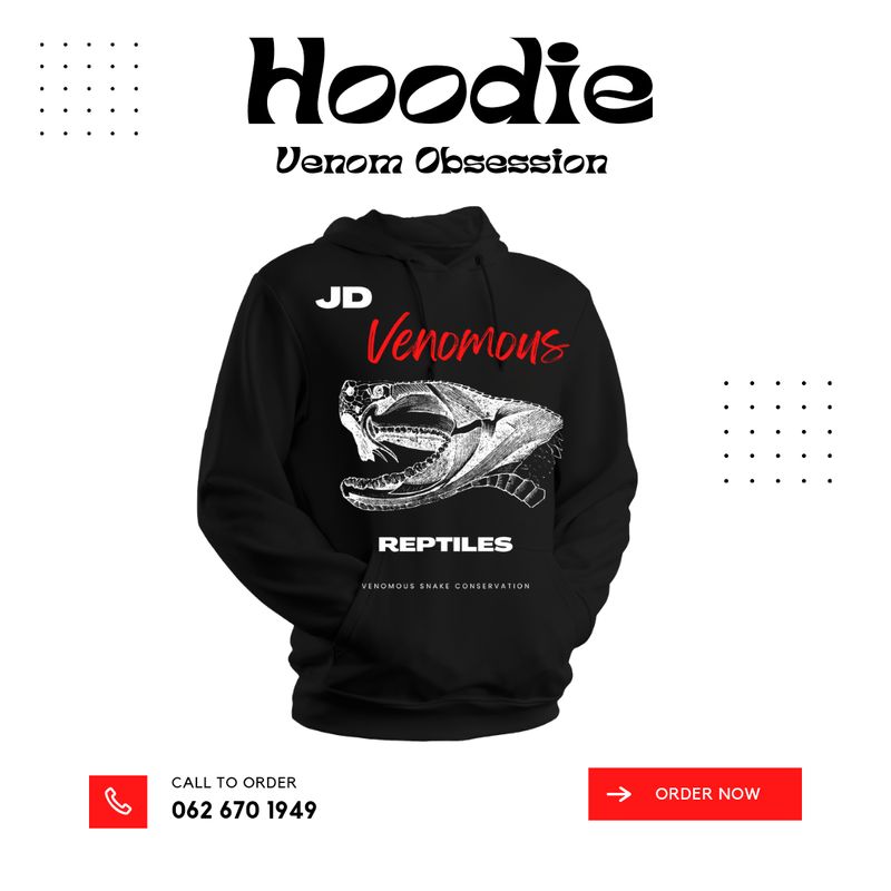 JDVR Venom Obsession Hoodie (Black)