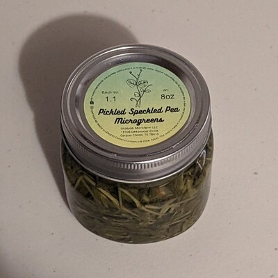 Sweet Pickled Speckled Pea (16oz)