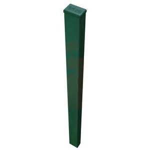 postes valla hercules en verde - blanco  60 por 40 ..1'50 alto