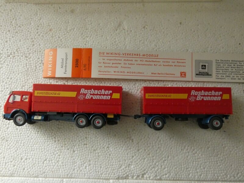 MB Hänger Zug "Rossbacher Brunnen" in 1:87 von Wiking
