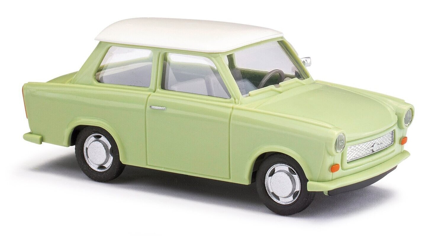 Trabant 601 Limo hellgrün/weißes Dach in 1:87