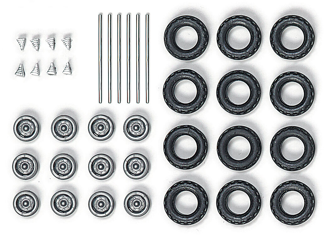 Zubehör-Set »Niederdruckbereifung« für H0 von Busch
