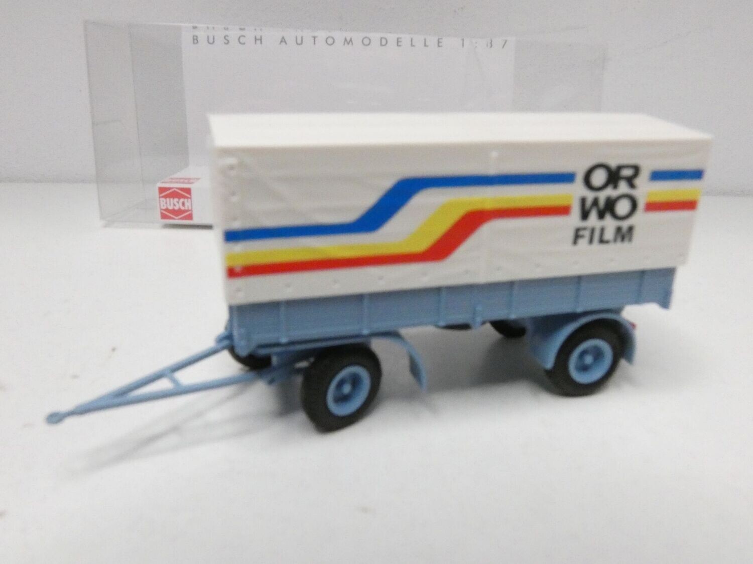 Anhänger mit Plane IFA HL 80 "ORWO"