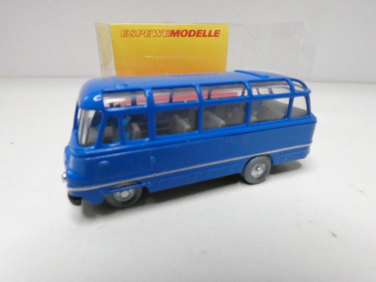 Robur LO 2500 Bus blau H0 von ESPEWE Replika Modell