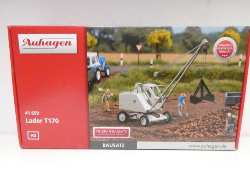 Raupenkran RK3 Bausatz H0 von Auhagen Raupenkran RK3 Bausatz H0 von Auhagen