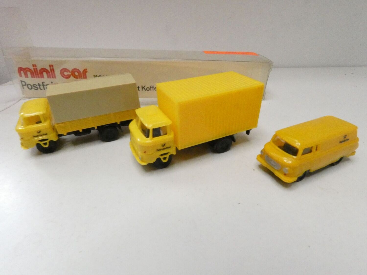 500 Jahre Deutsche Post Set von mini car Berlin in H0 in OVP