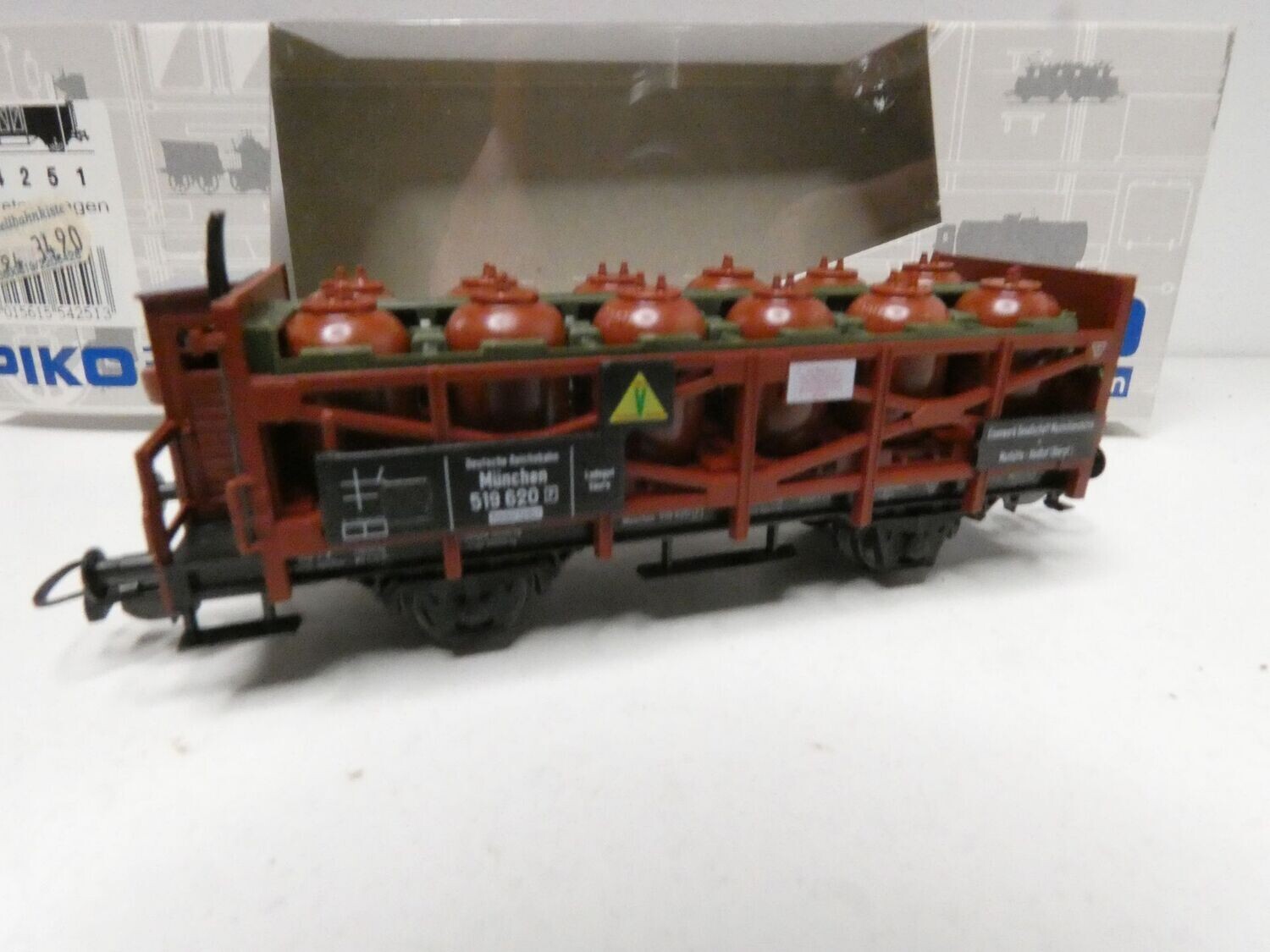 Säuretopfwagen DRG Epoche 1 in H0 von Piko