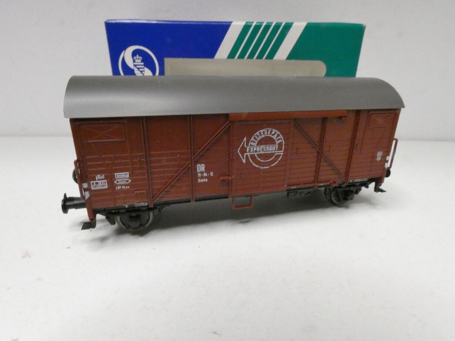 Gm11 ex Bremen der DR "Expressgut" von Sachsenmodelle H0 in OVP