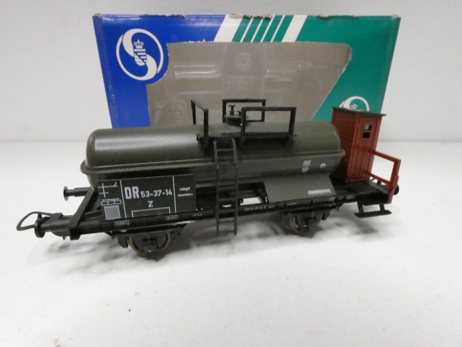 Säurekesselwagen DR von Sachsenmodelle H0 in OVP