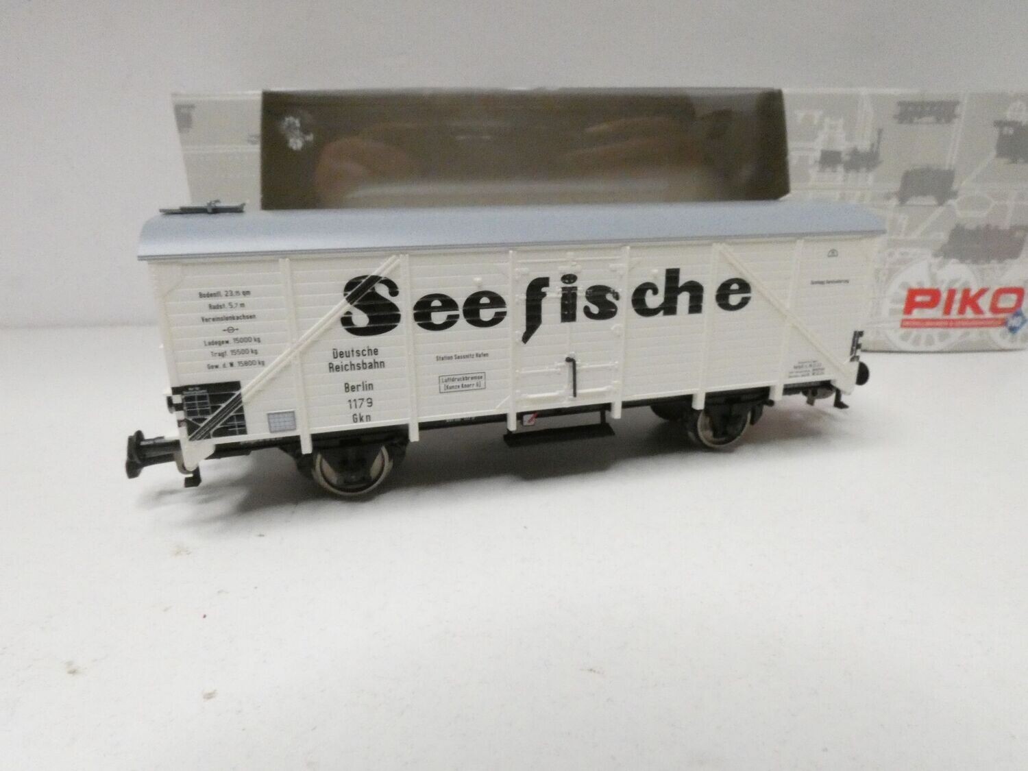 SeefischkühlwagenDRG  Epoche 2 von Piko H0 in OVP