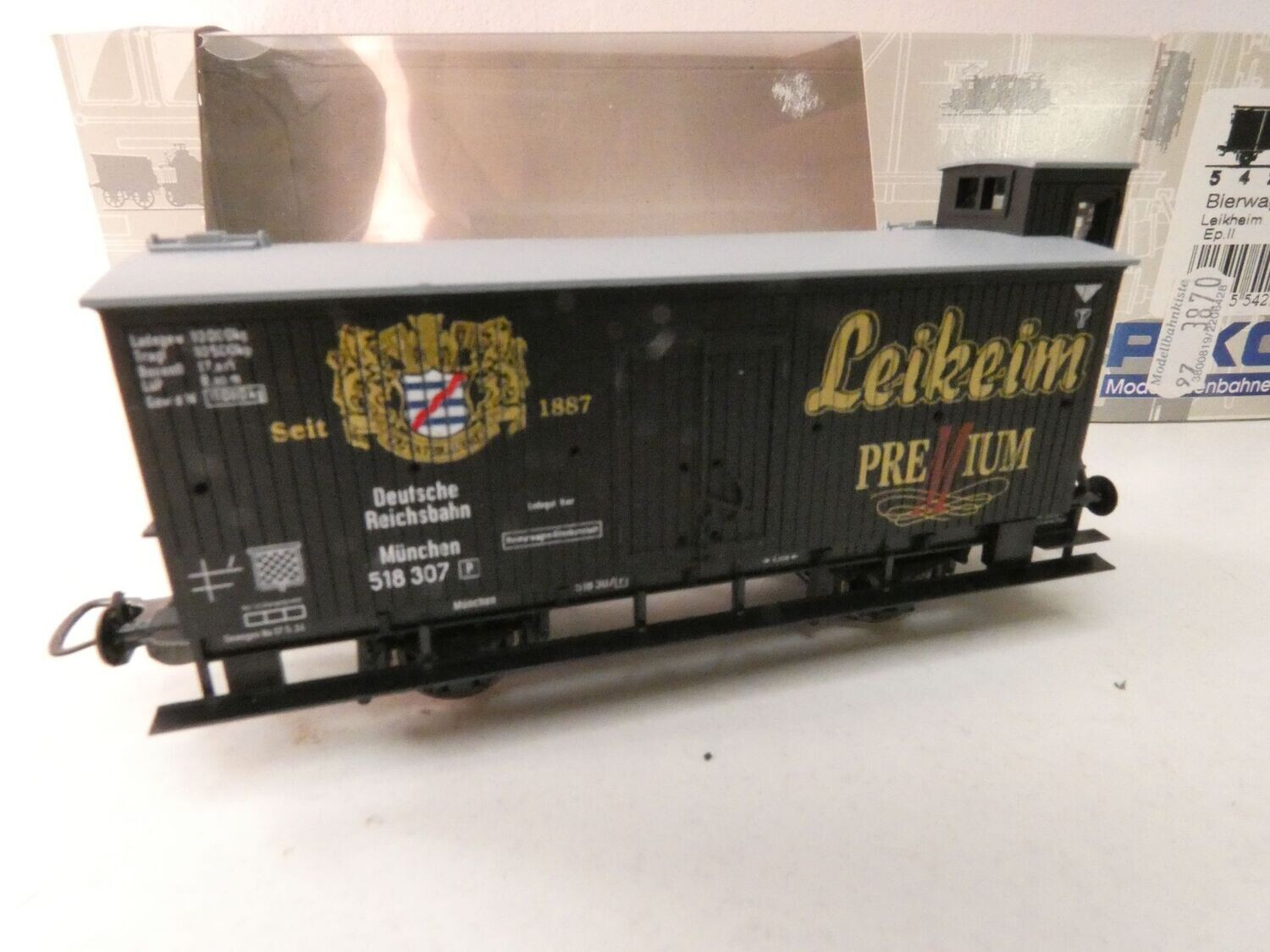 Bierwagen "Leikheim" Epoche 2 von Piko H0 in OVP