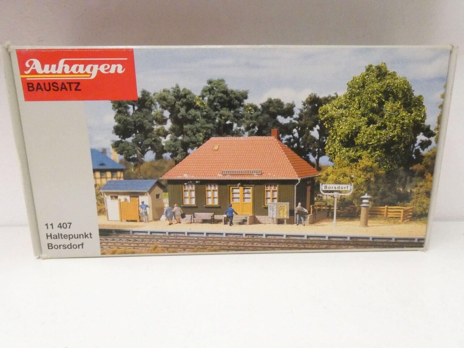 Haltepunkt Borsdorf Bausatz H0 von Auhagen