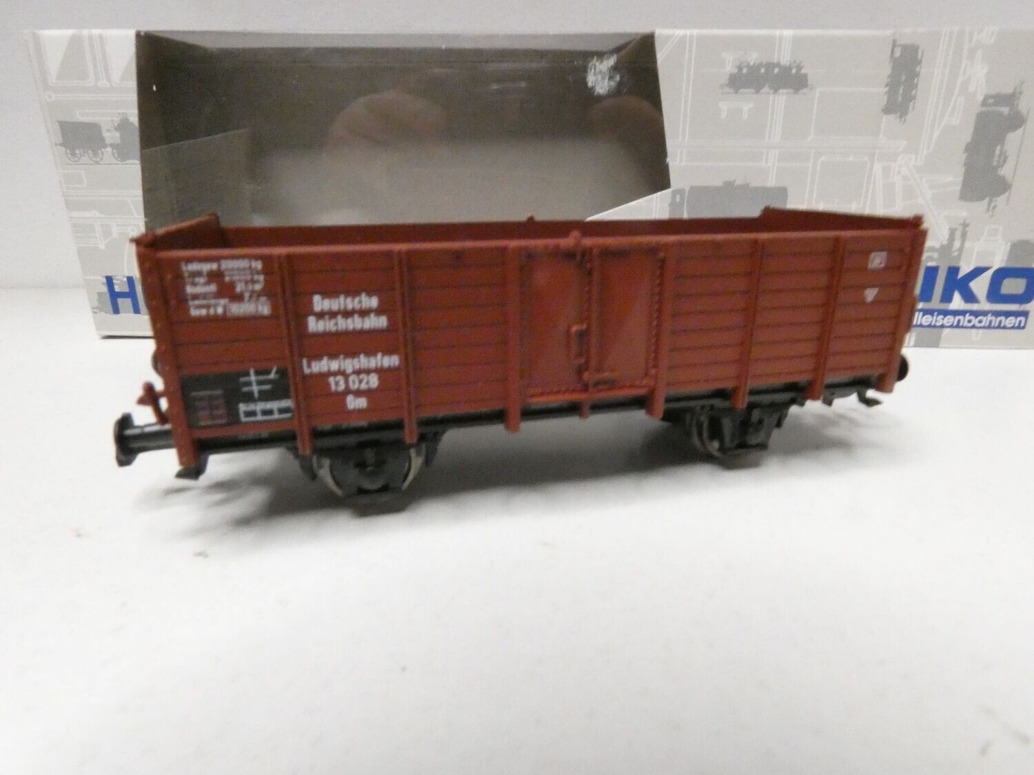 offener Güterwagen "Ludwigshafen" DRG  von Piko H0 in OVP