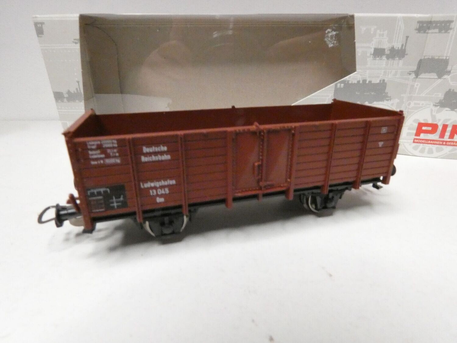 offener Güterwagen "Ludwigshafen" DRG  von Piko H0 in OVP