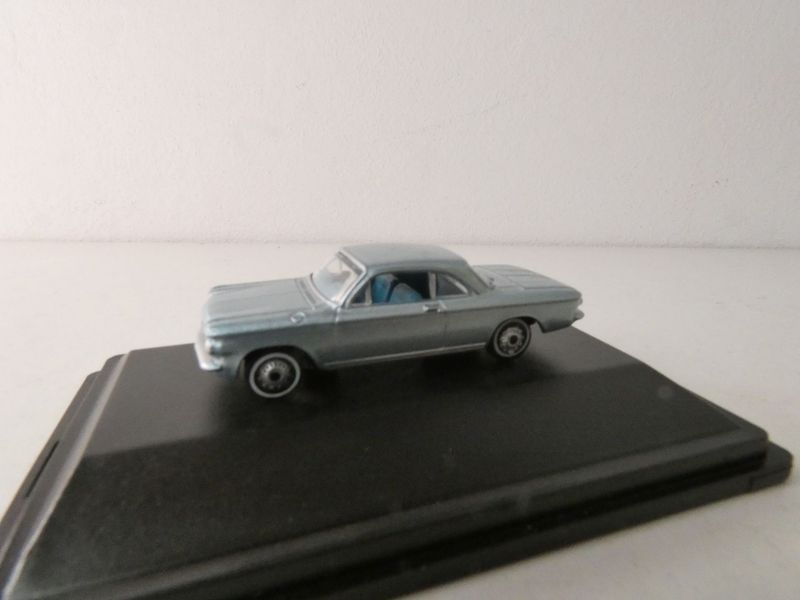 Chevrolet Corvair Coupe1963 von Oxford H0 in PC Box Chevrolet Corvair Coupe1963 von Oxford H0 in PC Box