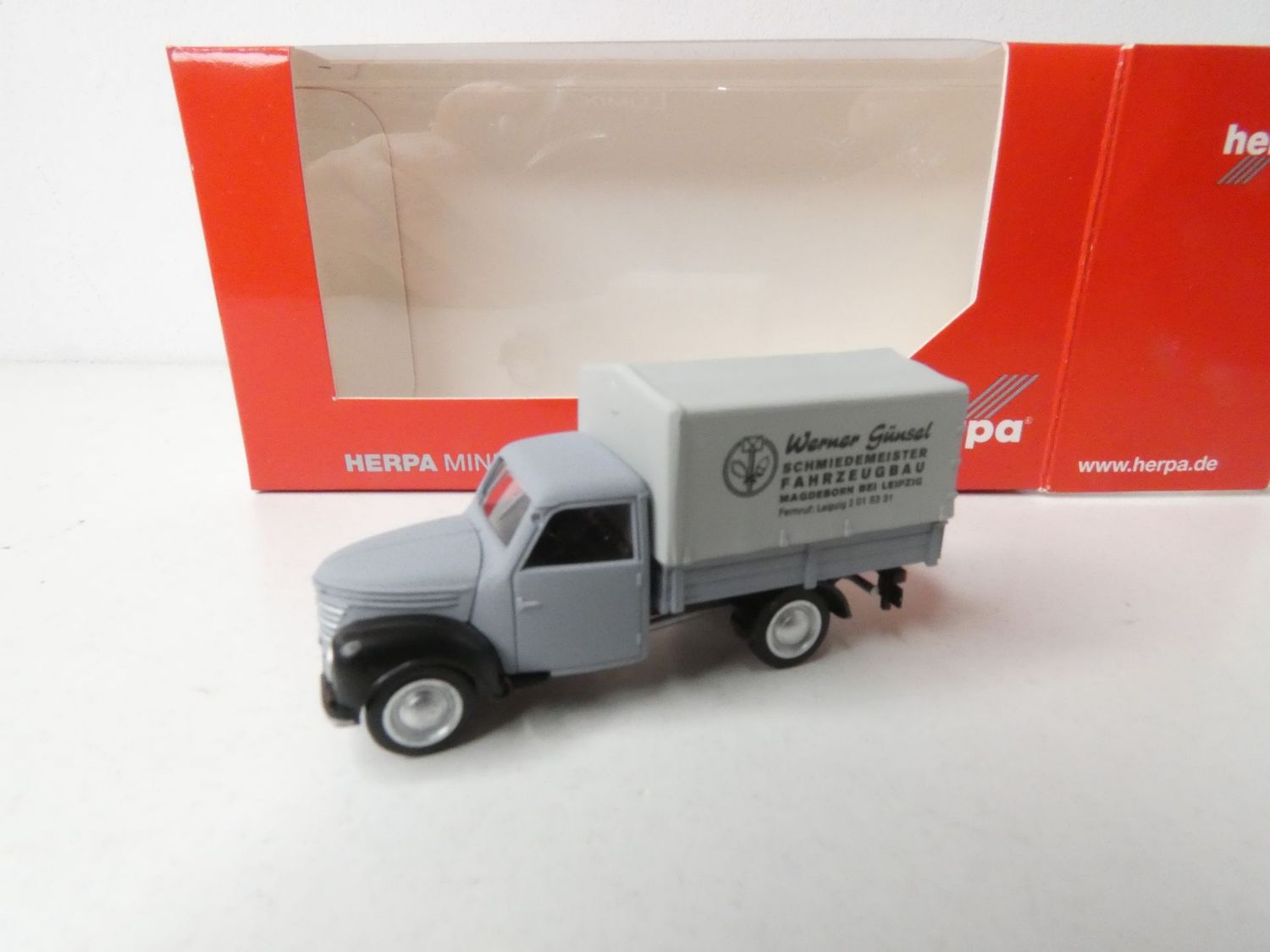 Framo 901/2  Werbempdell " Werner Günsel" von Herpa H0 in OVP