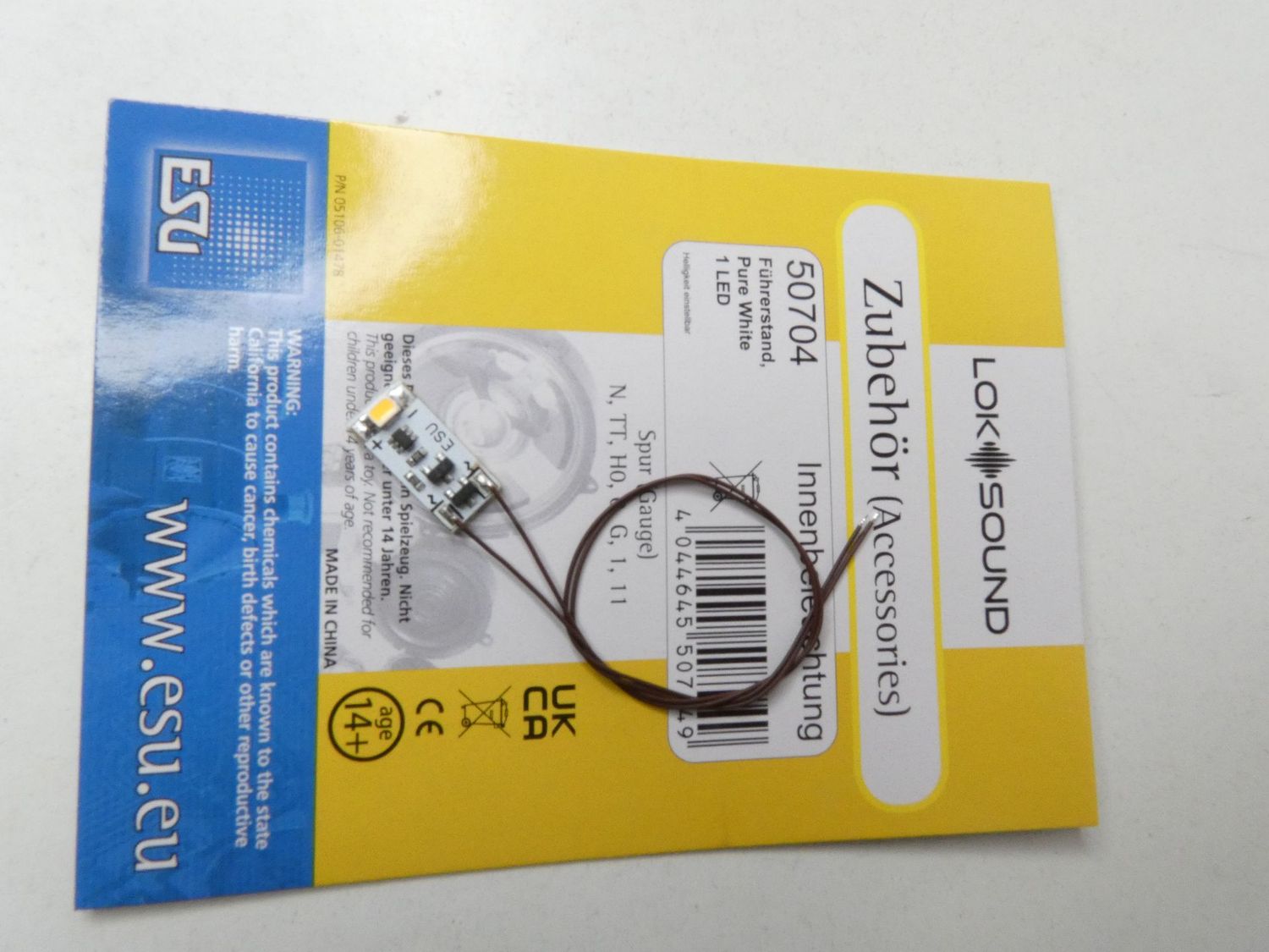 ESU Innenbeleuchtung  Führerstand 1 weiße LED