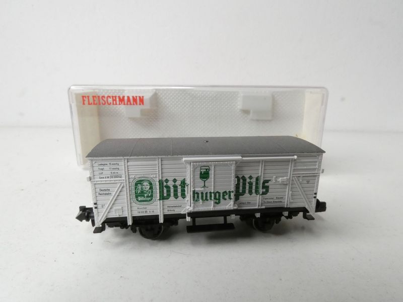 Bierwagen Bierwagen "Bitburger Pils "von Fleischmann Spur N