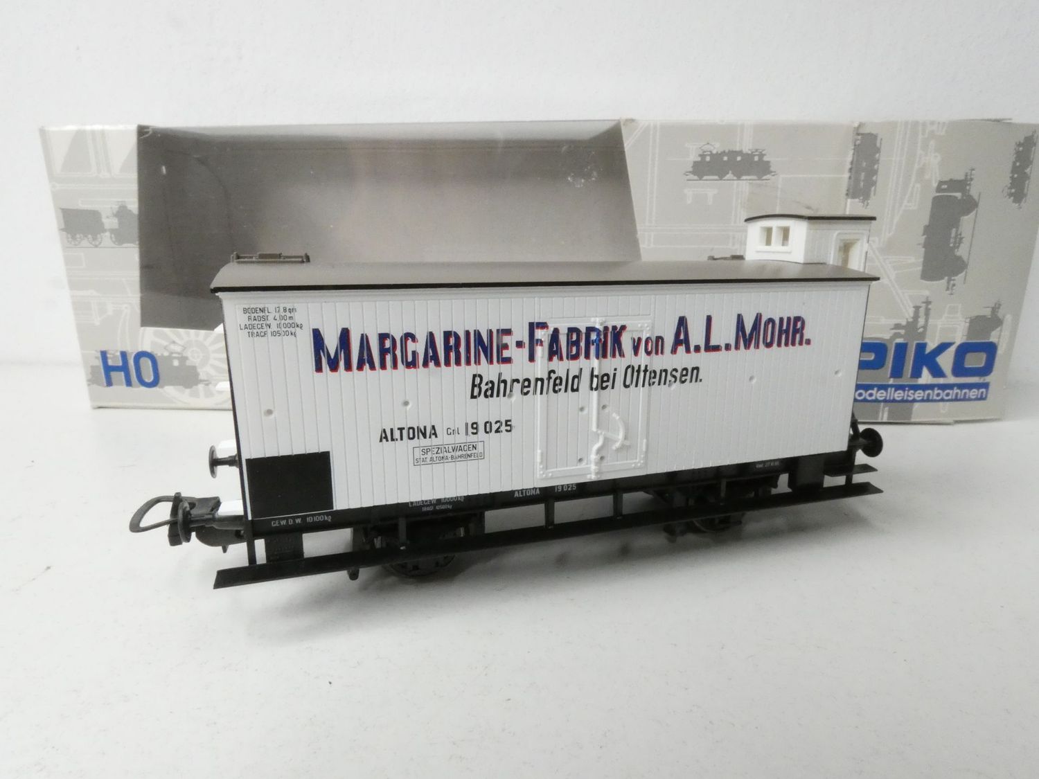 Magarinewagen "Butter Mohr" Altona Epoche 1 von Piko H0