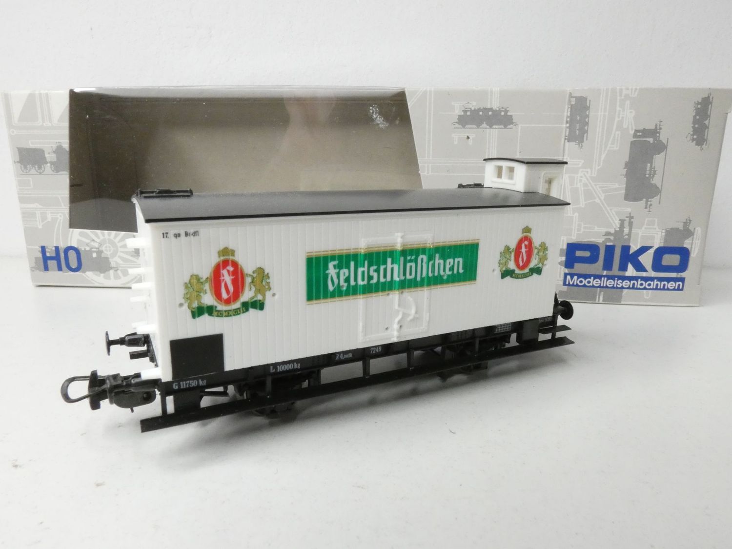 Bierwagen "Feldschlößchen" K.Sä.St.E.B. Epoche 1 von Piko H0