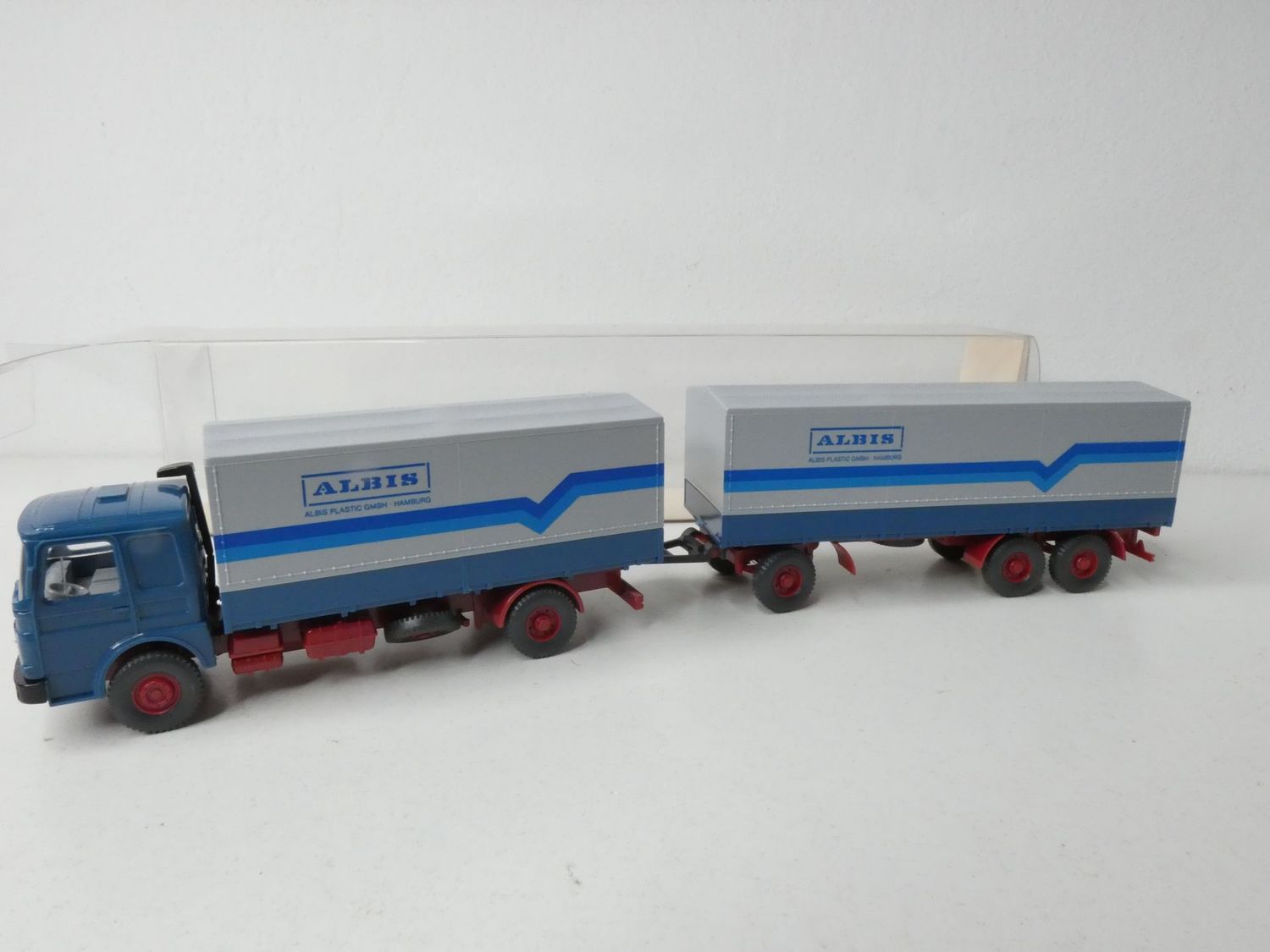 MAN 19361Hänger Zug "Albin" von Wiking H0